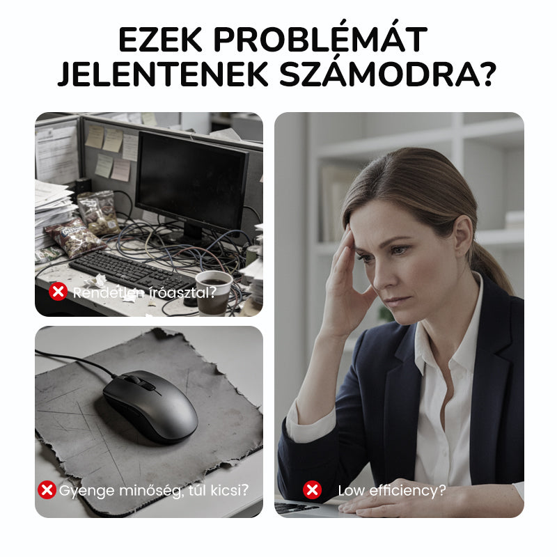 🔥 Protišmyková podložka pod myš s klávesovými skratkami 🧠💻