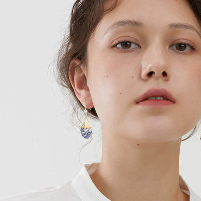 ✨Kúpte 1 a získajte 1 zadarmo✨Nové náušnice s diamantovým srdcom