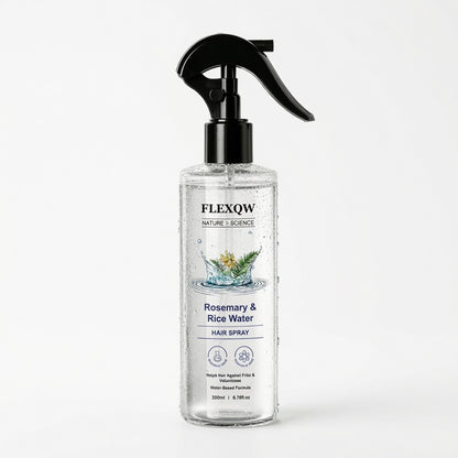 🌿Časno omejen 50 % popust💧 Lak za lase z rožmarinom in riževo vodo - krepi lasne korenine, zmanjšuje izpadanje las in hrani vaše lase!