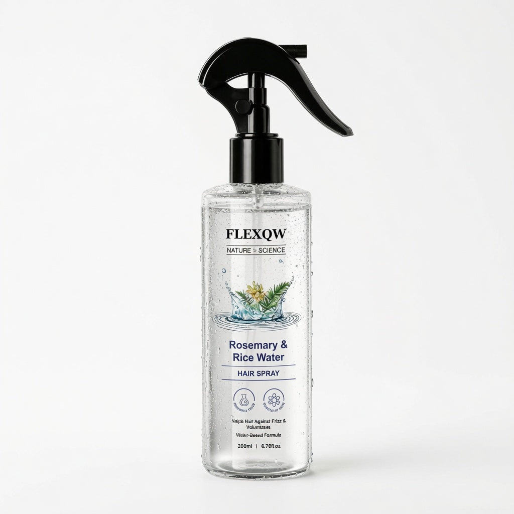 🌿Časno omejen 50 % popust💧 Lak za lase z rožmarinom in riževo vodo - krepi lasne korenine, zmanjšuje izpadanje las in hrani vaše lase!