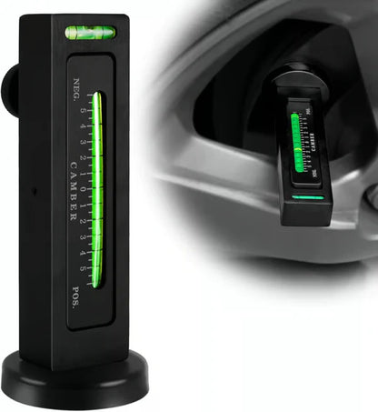 🛠Magnetický merač uhla odklonu kolies -5°~+5° Vysoko presný merač odklonu kolies pre domácich majstrov🚗💨