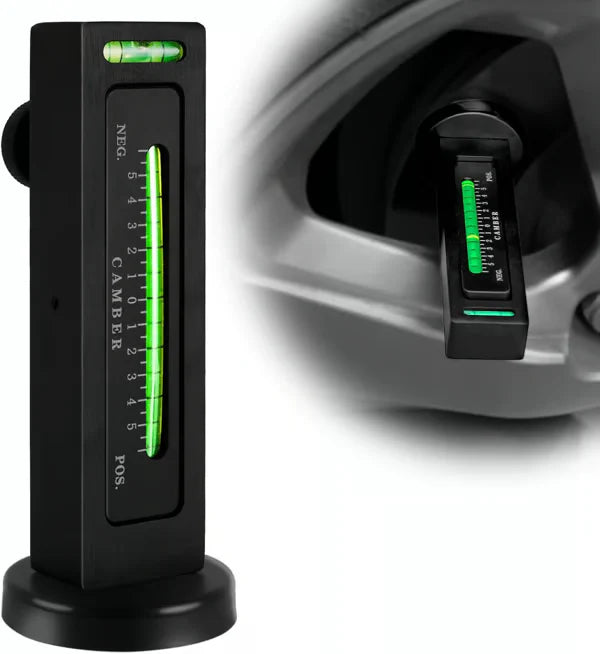🛠Magnetický merač uhla odklonu kolies -5°~+5° Vysoko presný merač odklonu kolies pre domácich majstrov🚗💨