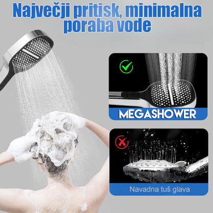 3-v-1 visokotlačna tušna glava | KEVIX