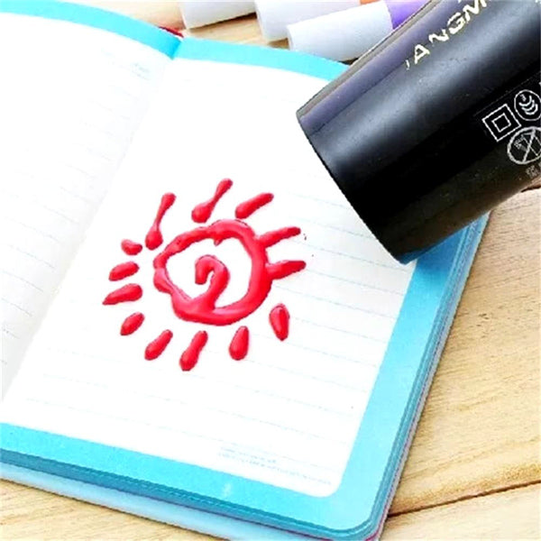 Čarobni flomasterji Puffy 3D – komplet 6 kosov | PUFFPENS