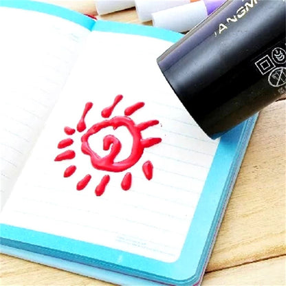 Čarobni flomasterji Puffy 3D – komplet 6 kosov | PUFFPENS