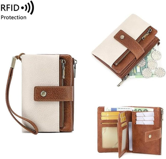 Dámska kožená peňaženka s RFID ochranou