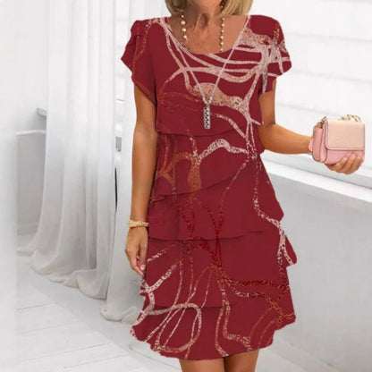 👗Elegantné dámske šaty s volánmi