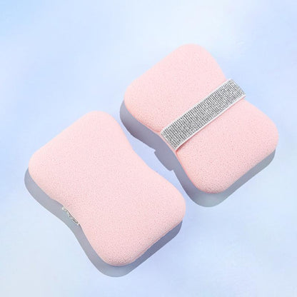Časovo obmedzená ponuka 🧼 2v1 špongia do kúpeľa na uloženie mydla, vrecko na drhnutie s rýchlou penou a elastickým popruhom s včelieho plástu  🛁✨