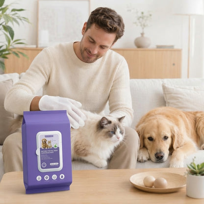 Rokavice za čiščenje hišnih ljubljenčkov | PET