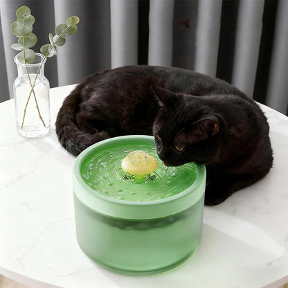 💧Časovno omejen 50 % popust🐱1800 ml velika krožeča fontana z večplastno filtracijo, rešilna rešitev za svežo vodo za mačke!