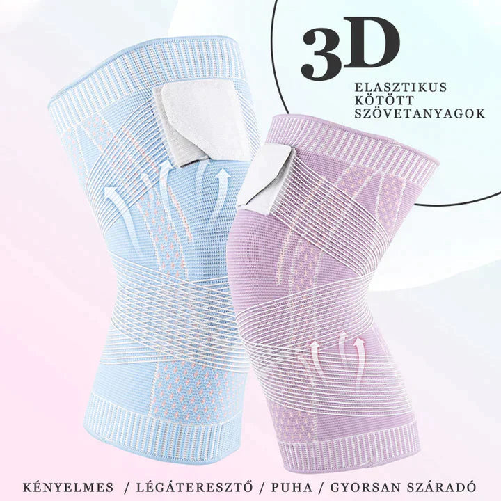 🦵Časno omejen 50 % popust🧶 Pletena 3D kompresijska opornica za koleno - pomirjujoča in nedrseča opornica za sklepe med vadbo ali dolgotrajnim stanjem.