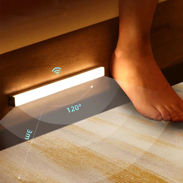 💡Časovo obmedzená ponuka🔋Nabíjateľné senzorové svetlo typu C, nočné svetlo na schodisko/vchod do chodby, ktoré je šetrné k zraku