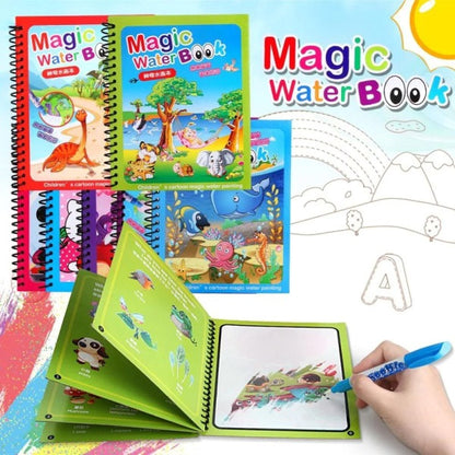 Časovno omejen 50 % popust 💧 Pobarvanka na vodni osnovi, ki ne vsebuje prahu – nepogrešljiv kos za dojenčke, da lahko rišejo, ne da bi si umazali roke 🖍️4