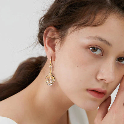 ✨Kúpte 1 a získajte 1 zadarmo✨Nové náušnice s diamantovým srdcom