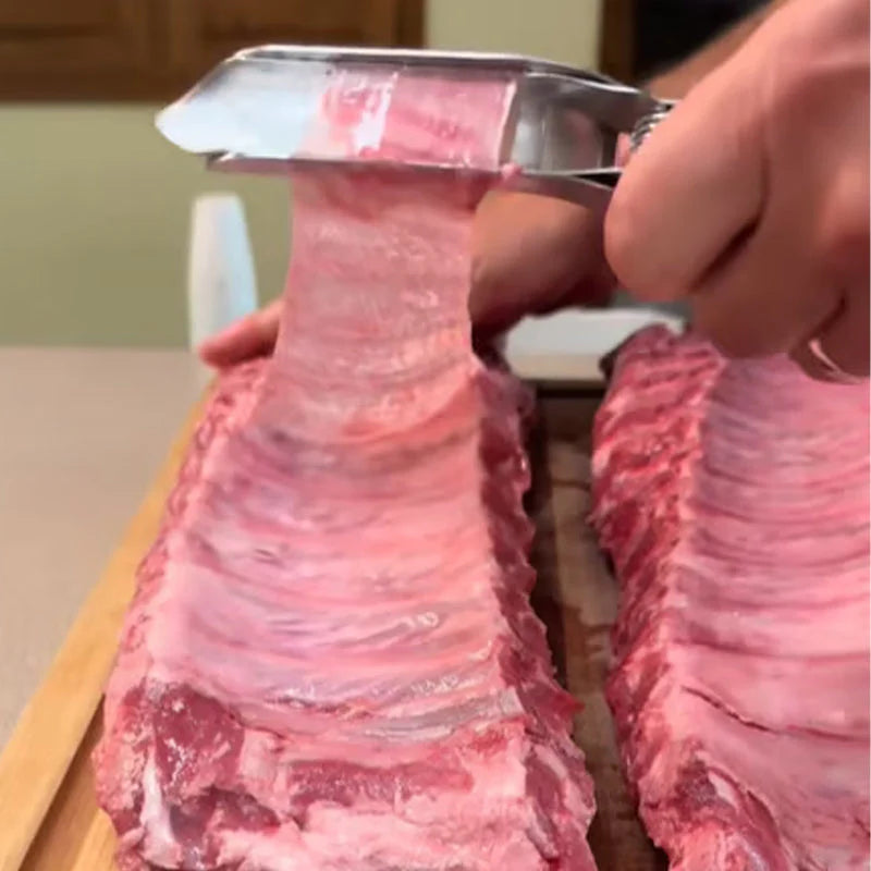🐟Časovo obmedzená zľava🔥Nerezový odstraňovač škrabancov a kože, nástroj na spracovanie morských plodov na vonkajšie grilovanie