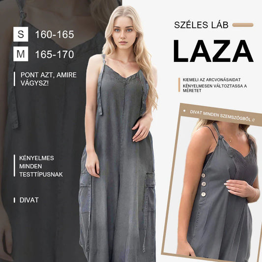👗Dámske voľné nohavice s širokými nohavicami a vreckami