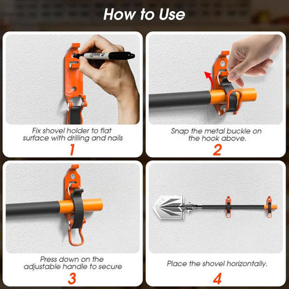 🔧 Nástenné svorky pre ťažké náradie