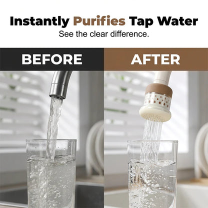 💧🛡️360° Rotatable Multi-Layer Tap Water Filter | Anti-Splash Faucet Purifier, Save €46 🎁