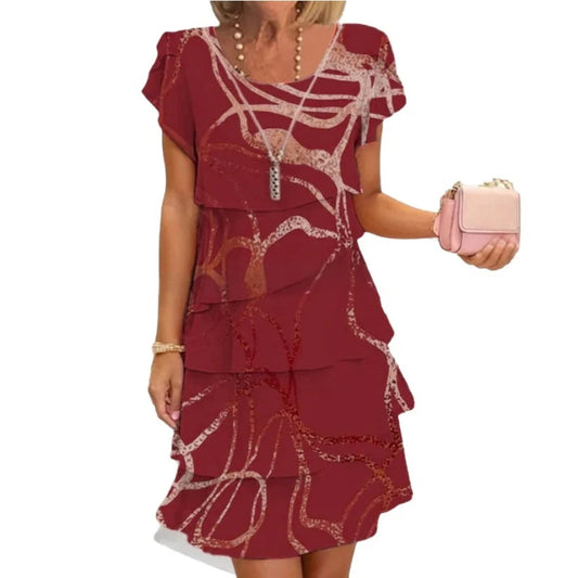 👗Elegantné dámske šaty s volánmi