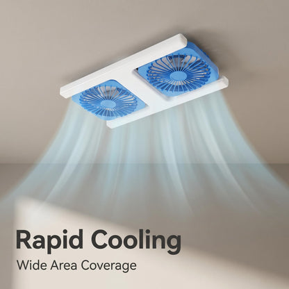 Moderný stropný ventilátor s osvetlením 2 v 1 s LED – s diaľkovým ovládaním ❄️🏠