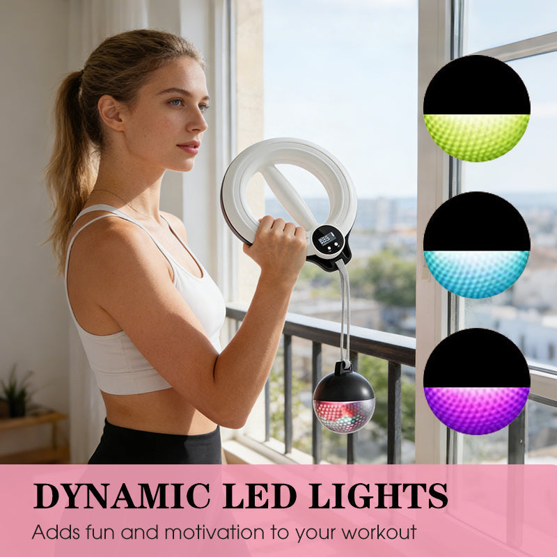 Časovo obmedzená 50% zľava💡 Posilňovač rúk s LED diódami a počítadlom | 360° rotácia pre ochabnuté ruky✨