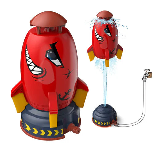 Časovo obmedzená zľava 🚀 Vodná hračka s raketovým otáčaním｜Vodná hračka v letnej záhrade, nevyhnutná pre rodičov aj deti💦🌞
