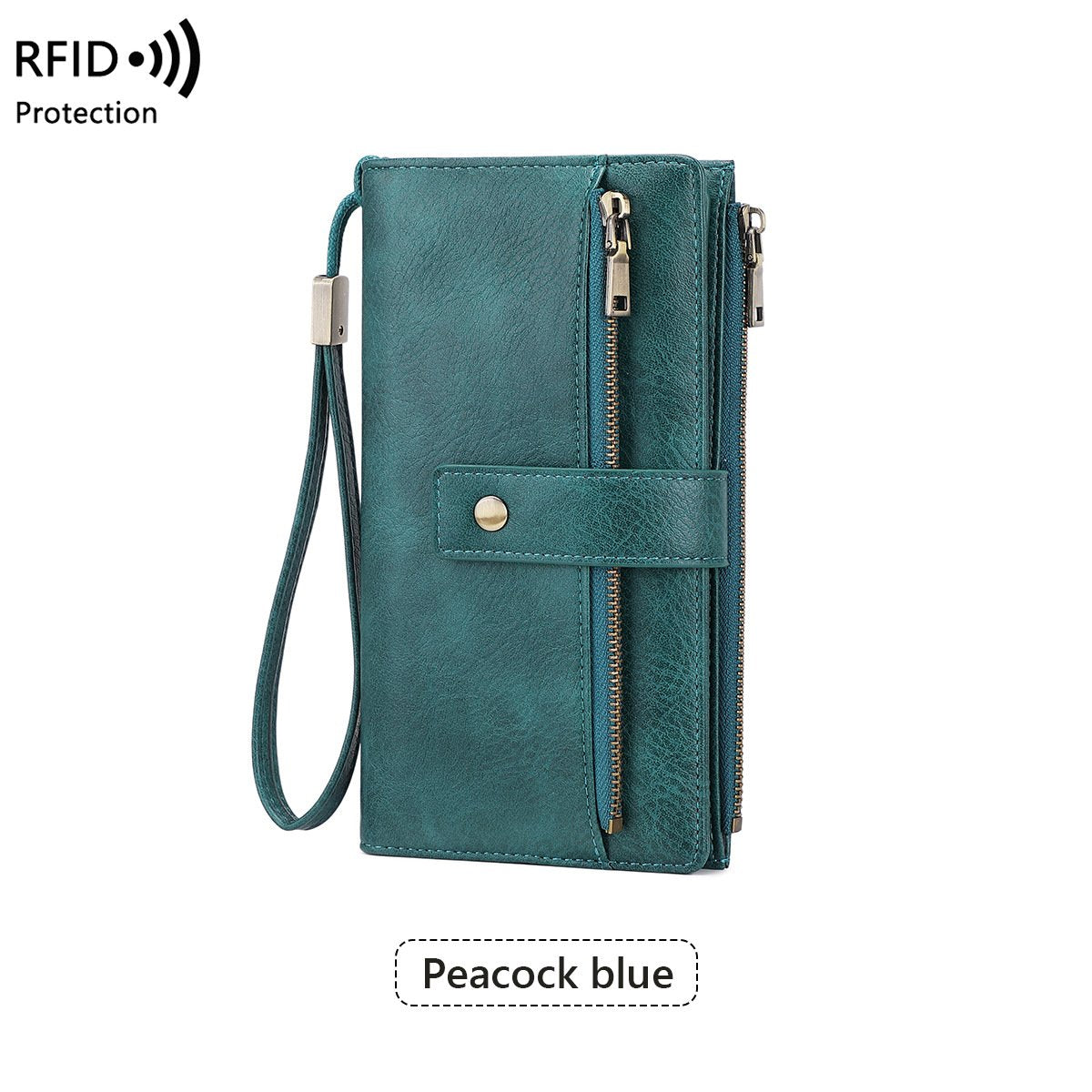 Dámska kožená peňaženka s RFID ochranou