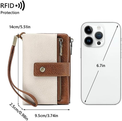 Dámska kožená peňaženka s RFID ochranou