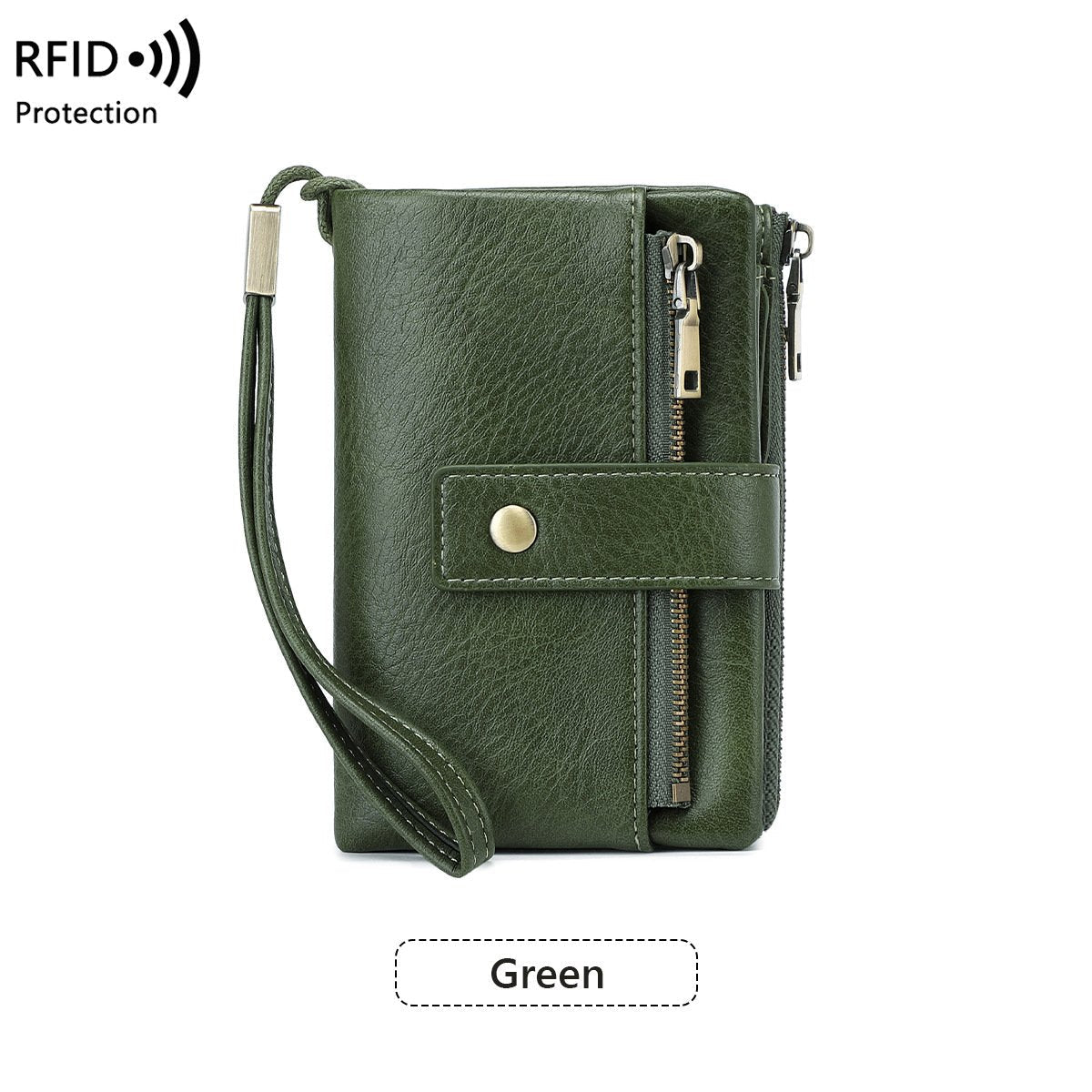 Dámska kožená peňaženka s RFID ochranou