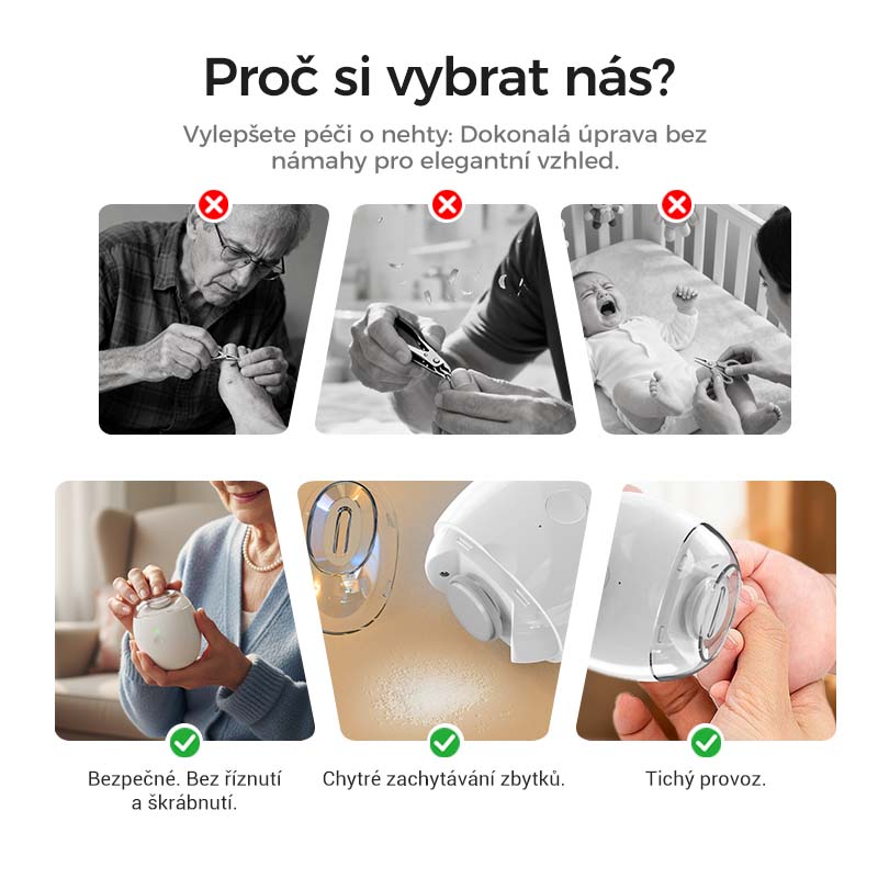 🎉Univerzálny automatický pilník na nechty pre dospelých aj deti