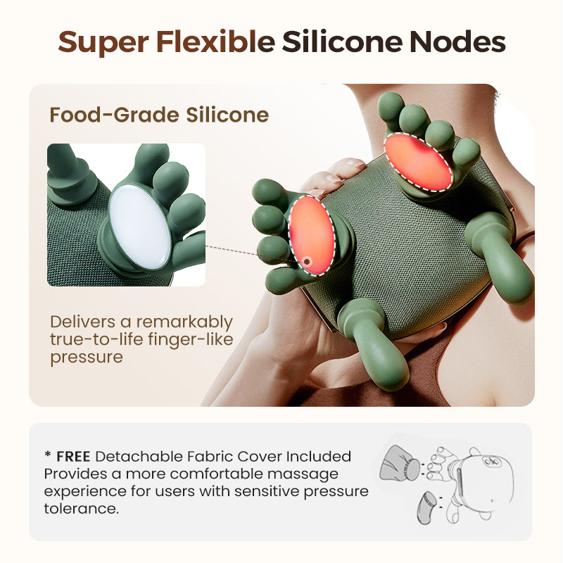 🎁Teplý masážny prístroj na krk – inteligentný masážny prístroj s tromi rýchlosťami