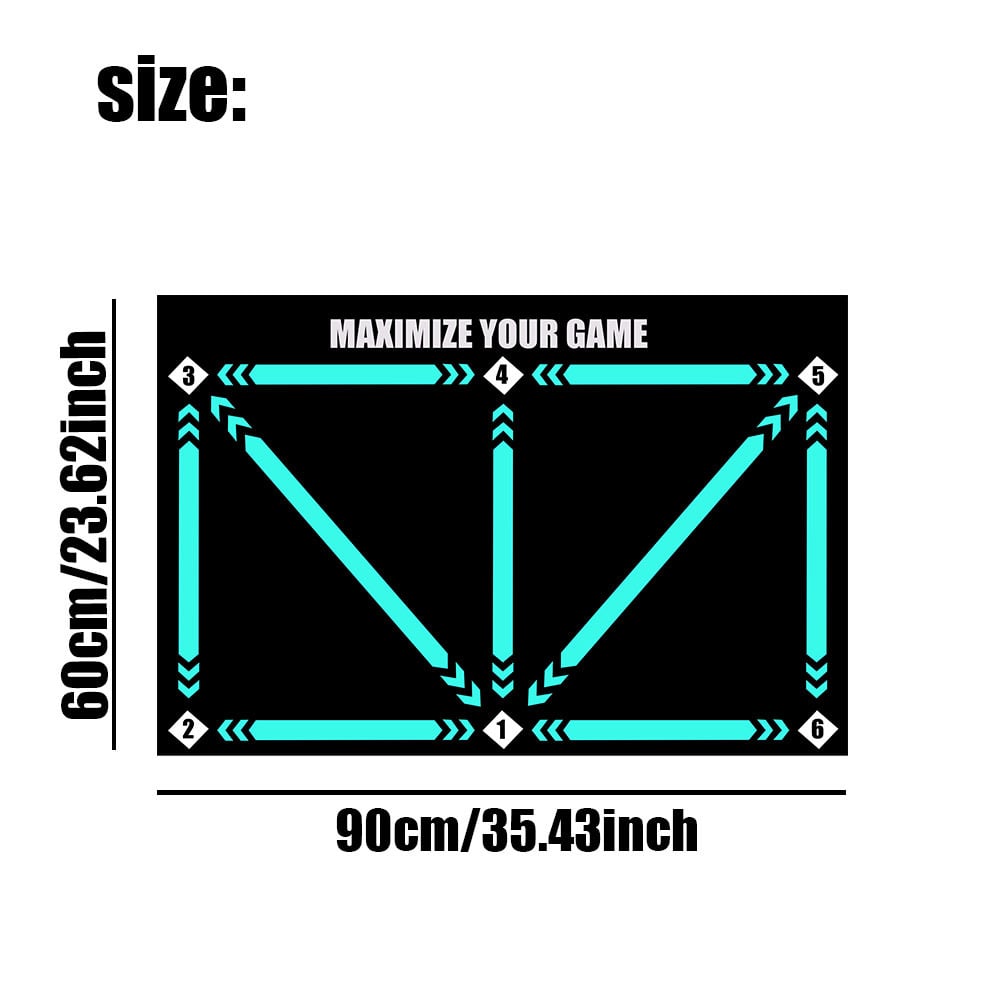 ⚽Tréningová podložka pre všetky úrovne futbalu (nekĺzavá, bezhlučná)