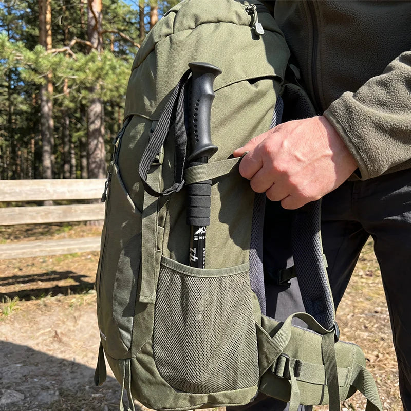 Časovo obmedzená udalosť⛰️Nastaviteľná turistická palica z hliníkovej zliatiny – odolná, tlmiaca nárazy, ľahká 🌲