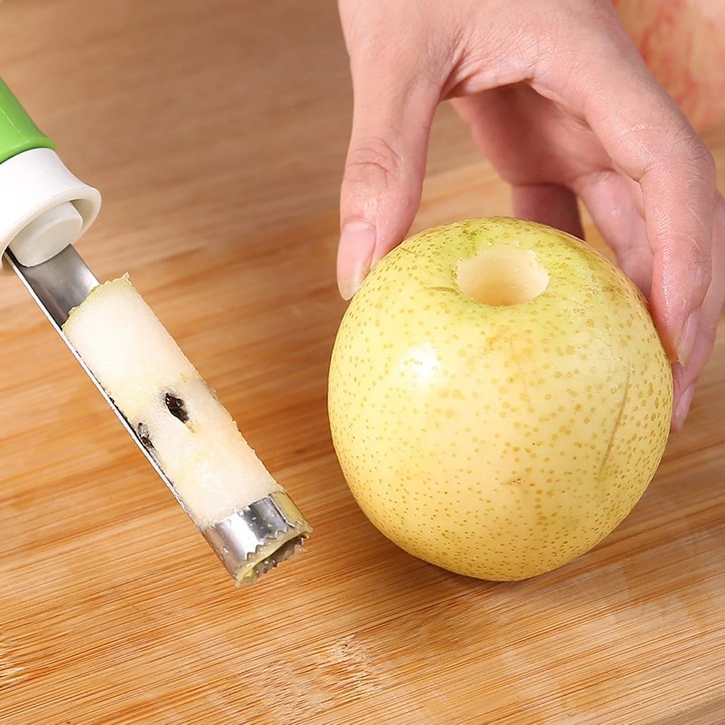 🍎Časovo obmedzená zľava 50 %🔪 2 v 1 škrabka a odstraňovač jabĺk, nástroj na rýchle spracovanie jabĺk a hrušiek z nehrdzavejúcej ocele