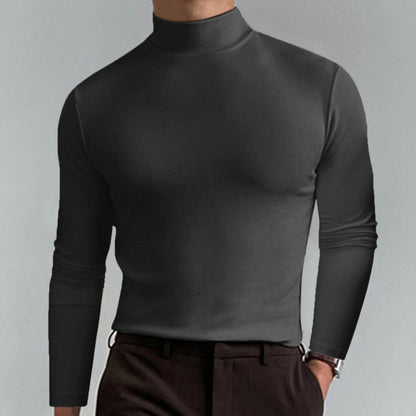 👕Tričko s vysokým golierom a dlhými rukávmi