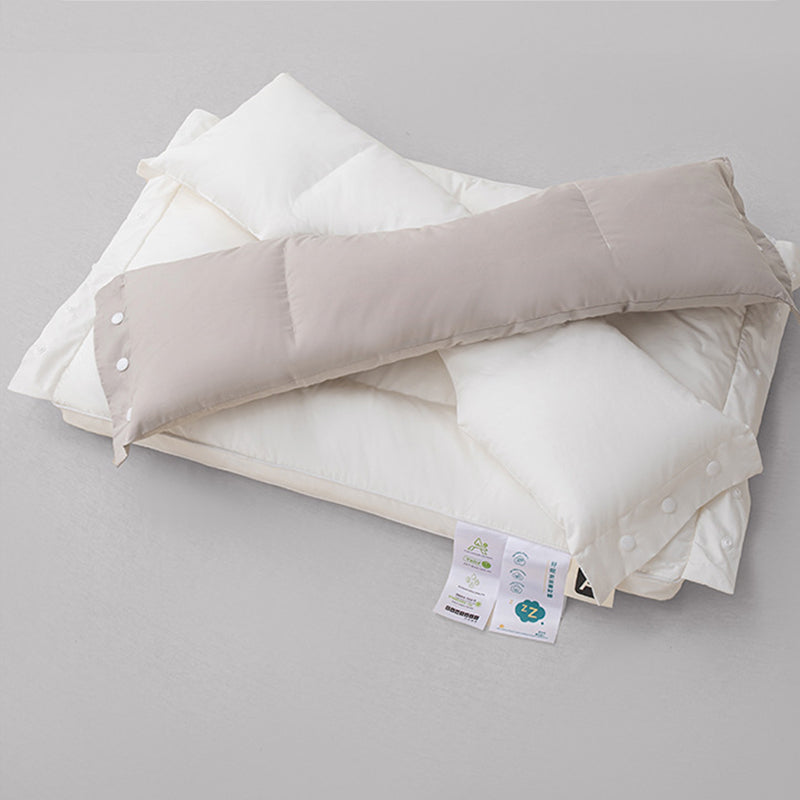 Časovo obmedzená zľava 🛌 Ergonomický vankúš na podporu krku s dvojitou mäkkou a pevnou zónou, vyrobený z čistej bavlny, antibakteriálny, odnímateľný a prateľný vankúš na podporu krku 💤🌙