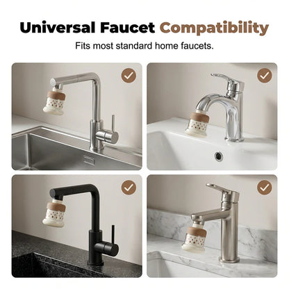 💧🛡️360° Rotatable Multi-Layer Tap Water Filter | Anti-Splash Faucet Purifier, Save €46 🎁