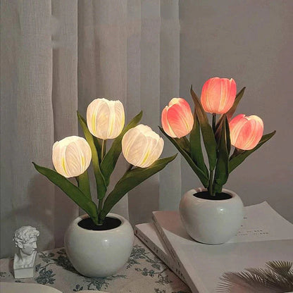 LED nočné svetlo Tulip