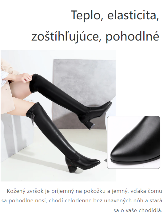 👢Módne, všestranné, teplé, mäkké, elastické a pohodlné topánky
