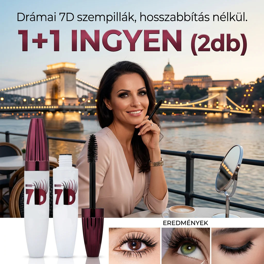 👁️ Vodovzdorná riasenka – Nezmyje sa, extra dlhá | 1+1 zadarmo! 💧✨🎁