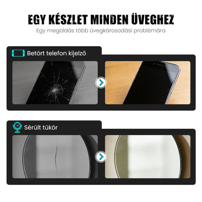 Gél na opravu škrabancov na skle