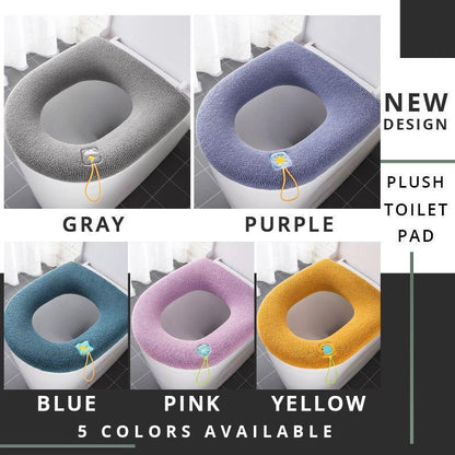 🚽Pletené sedadlo na toaletu, umývateľné