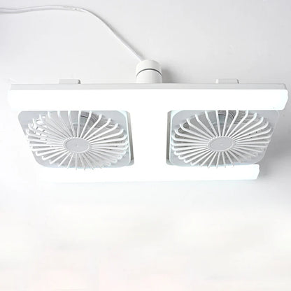Moderný stropný ventilátor s osvetlením 2 v 1 s LED – s diaľkovým ovládaním ❄️🏠