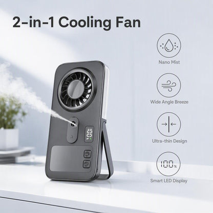 Ventilator za hlajenje z meglo 2v1 | COOL