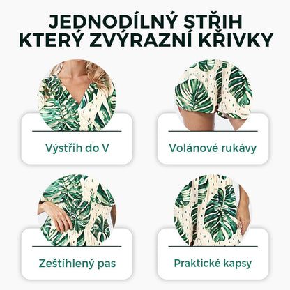 🌸 Ležérny overal s potlačou a vreckami