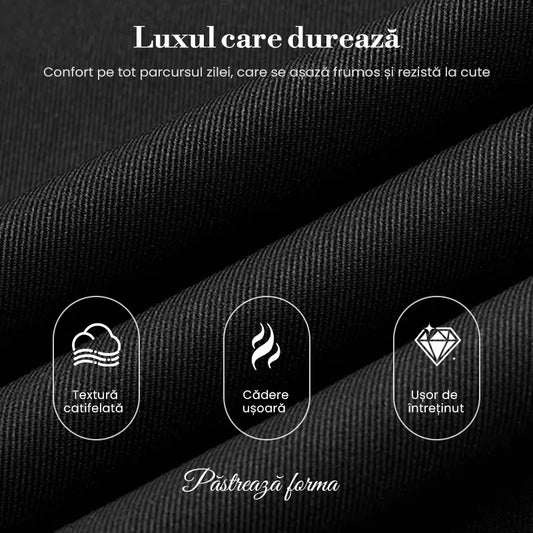 📢📢ZĽAVA 60 %!! 💝Elegantné šaty s dlhými rukávmi a záhybmi