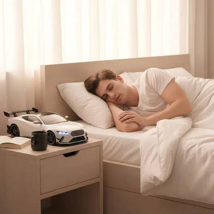 【🎁📿Náhrdelník s ružou zdarma🎁】🎄Super športové auto——🏎️Realistický motor a svetelné efekty GTR