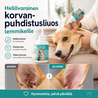 Raztopina za čiščenje ušes hišnih ljubljenčkov | PETCLEAN