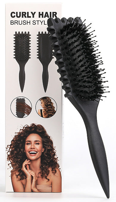 💇‍♀️Časovno omejena 50 % popusta🌊Glavnik za razvozlavanje in oblikovanje kodrastih las, primeren za mokro in suho uporabo, nežen do las.
