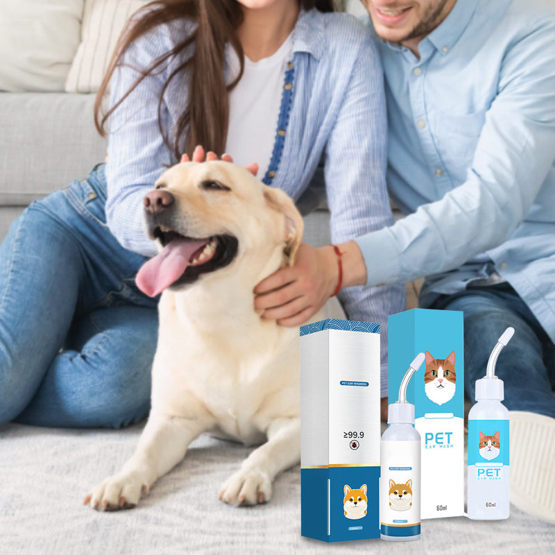 Časovo obmedzená 50% zľava🔥 Univerzálny roztok na čistenie uší pre mačky a psy, proti svrbeniu, čistenie uší a odstraňovanie roztočov z uší 👂🐾